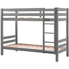 Pino Stapelbed Hoogte 160 cm Grijs