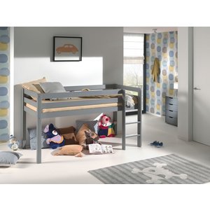 KidsOnly Pino Hoogslaper 90 x 200 cm Grijs