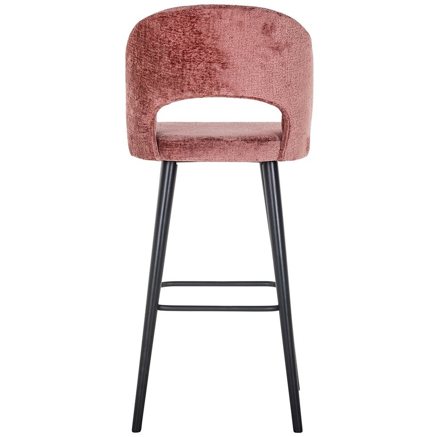 Savoy Barstoel Roze Chenille