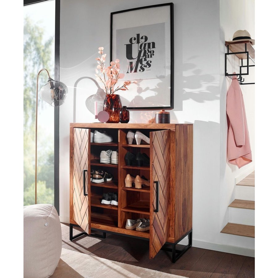 Mumbai Schoenenkast Visgraat Mumbai Schoenenkast Visgraat