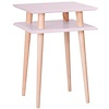 Ufo Square Bijzettafel High Roze