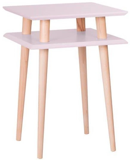 Davidi Design Ufo Square Bijzettafel High Roze