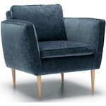 Sits Teddy 1-zits Bank Donkerblauw Sits Teddy 1-zits Bank Donkerblauw