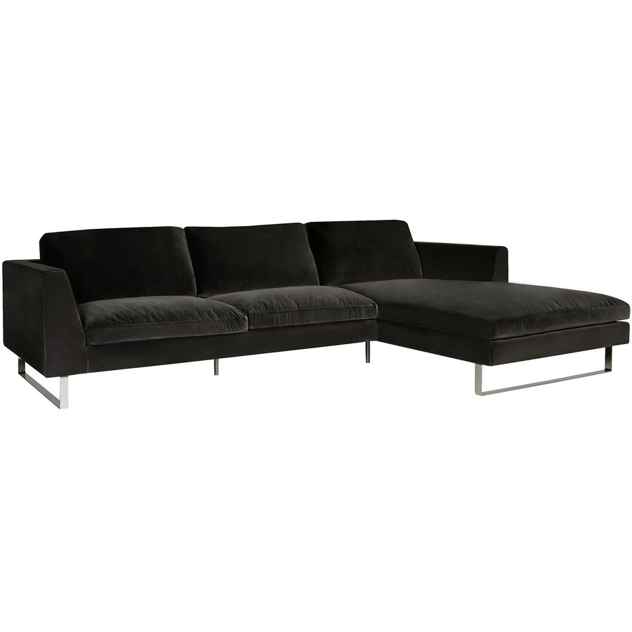 Tokyo 3-Zits Bank + Chaise Lounge Rechts/Links Antraciet Tokyo 3-Zits Bank + Chaise Lounge Rechts/Links Antraciet