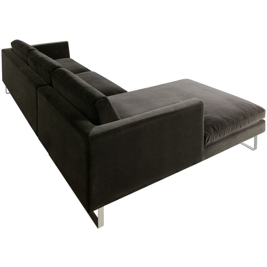 Tokyo 3-Zits Bank + Chaise Lounge Rechts/Links Antraciet Tokyo 3-Zits Bank + Chaise Lounge Rechts/Links Antraciet