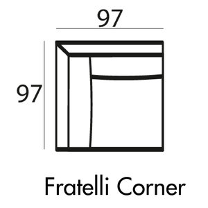 Fratelli Hoek 97 cm