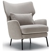 Alex Fauteuil Velvet Lichtgrijs