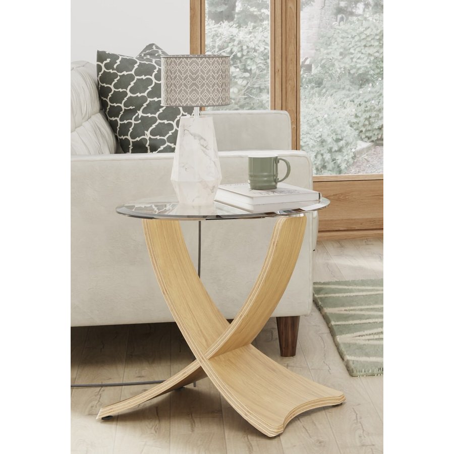 Siena Bijzettafel Eiken Siena Bijzettafel Eiken