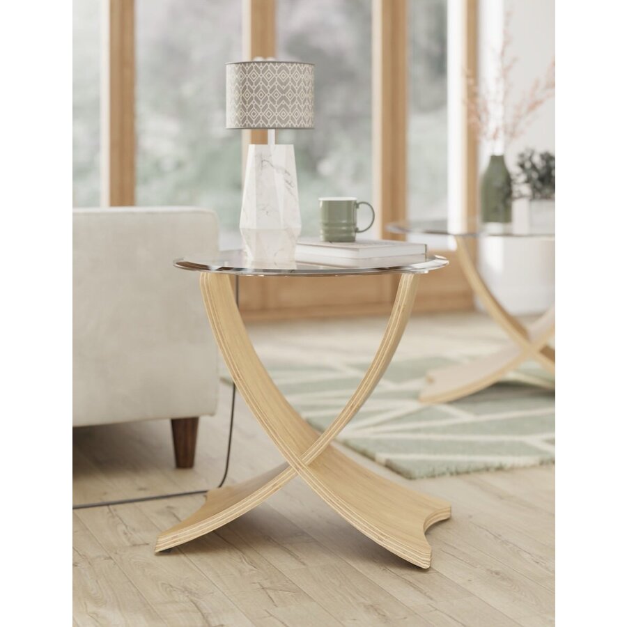 Siena Bijzettafel Eiken Siena Bijzettafel Eiken