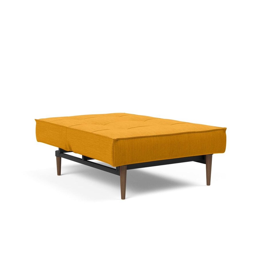 Splitback Fauteuil Mosterd / Styletto Donker Poten Splitback Fauteuil Mosterd / Styletto Donker Poten