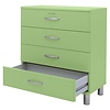 Malibu Ladekast 86 cm Lente Groen