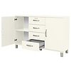 Malibu Dressoir 2-Deuren 4-Lades Wit