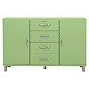 Malibu Dressoir 2-Deuren 4-Lades Lente Groen