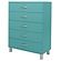 Malibu Ladekast Large Lagune Blauw