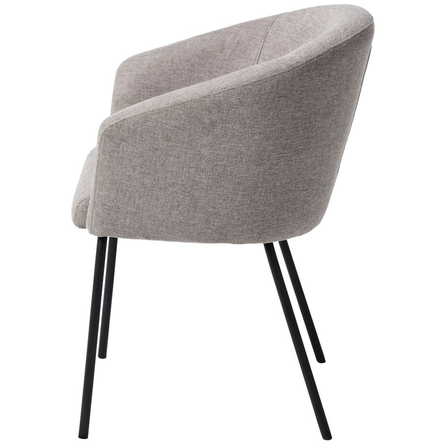 Easton Eetkamerstoel Lichtgrijs Easton Eetkamerstoel Lichtgrijs