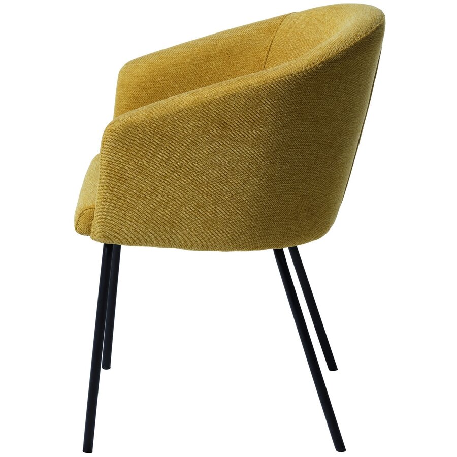 Easton Eetkamerstoel Mosterd Easton Eetkamerstoel Mosterd