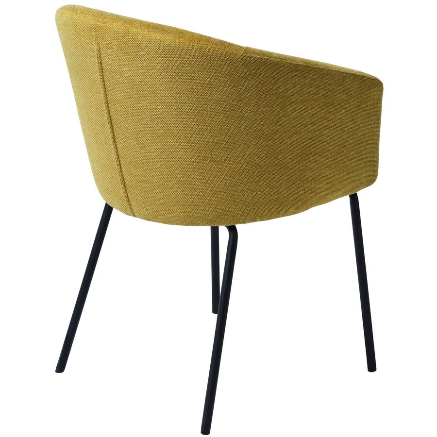 Easton Eetkamerstoel Mosterd Easton Eetkamerstoel Mosterd