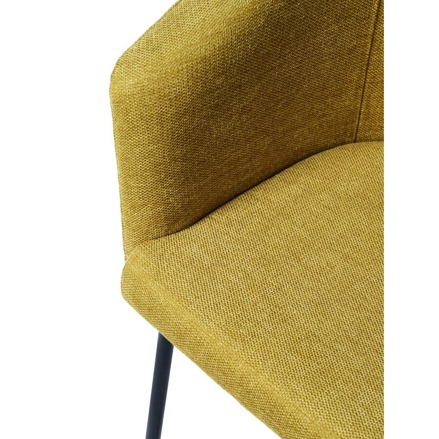 Easton Eetkamerstoel Mosterd Easton Eetkamerstoel Mosterd