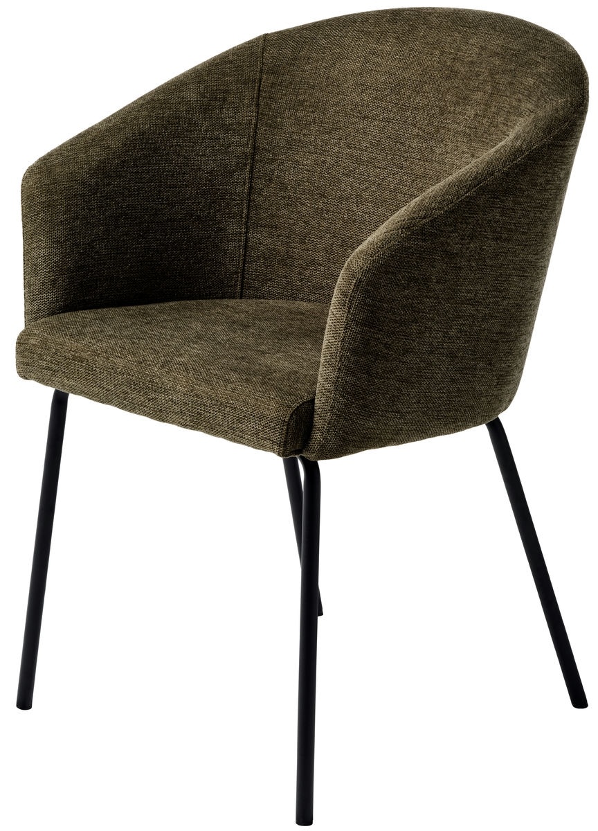Hygge Interiors Easton Eetkamerstoel Olijfgroen