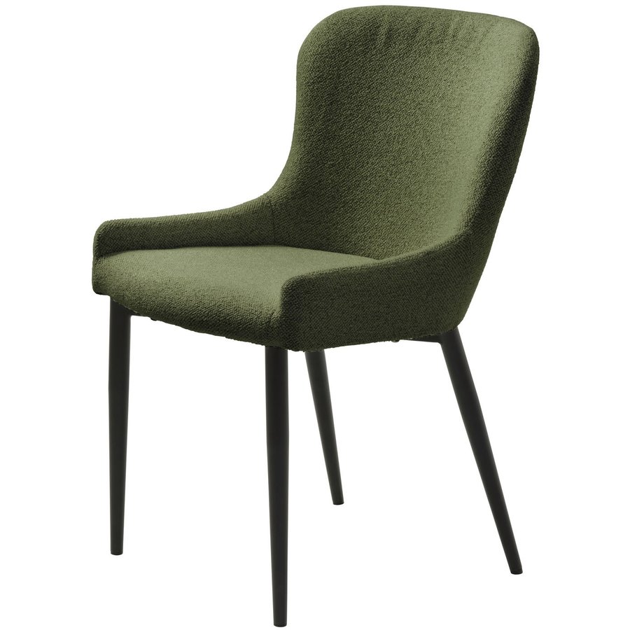 Ontario Eetkamerstoel Bos Groen Bouclé Ontario Eetkamerstoel Bos Groen Bouclé