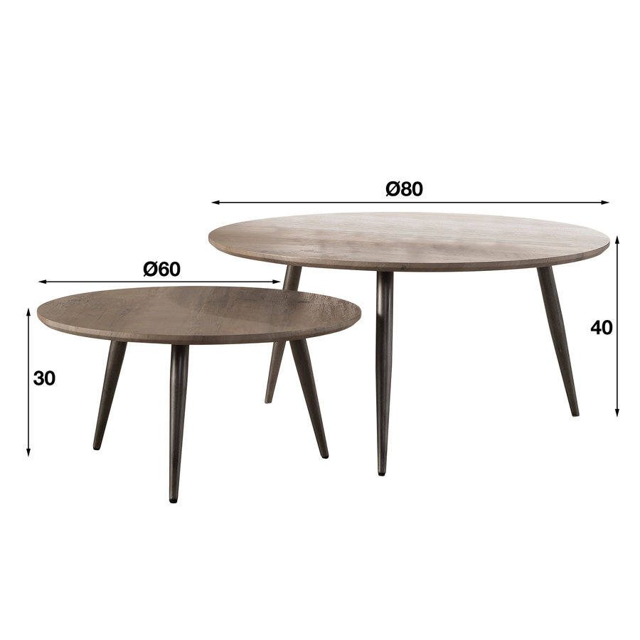 Tenney Salontafel Set Tenney Salontafel Set
