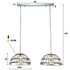 Blinds Hanglamp 2L