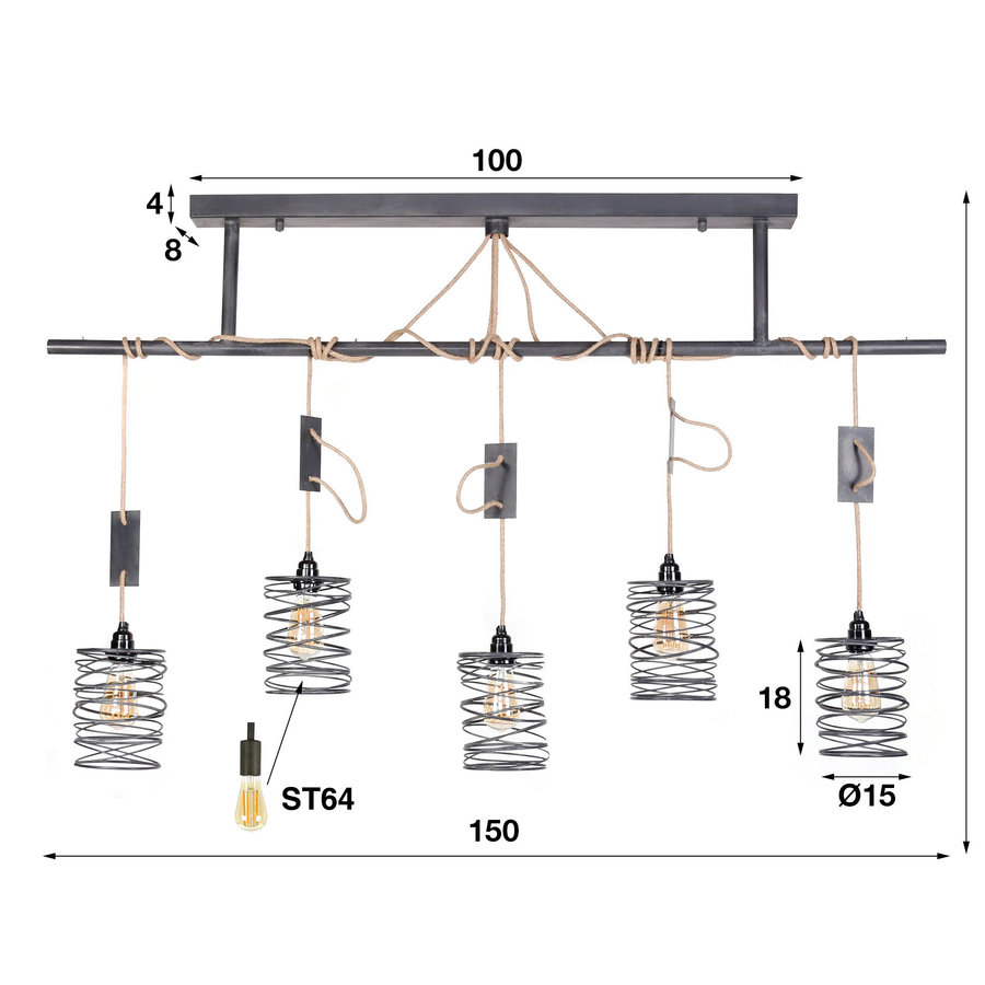 Alenko Elevate Hanglamp