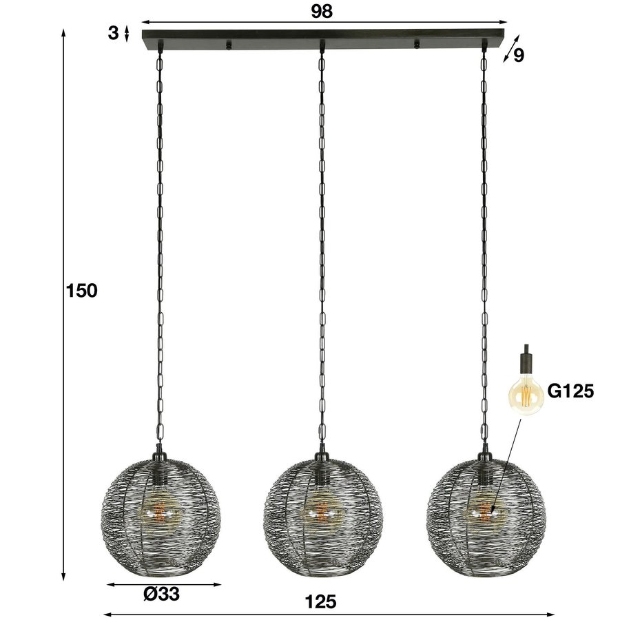 Web Hanglamp 3L Web Hanglamp 3L