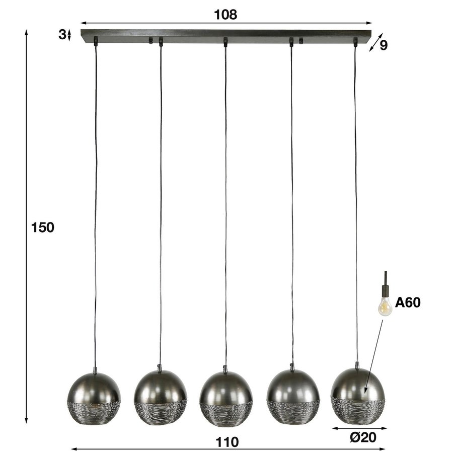 Web Hanglamp 5L Web Hanglamp 5L