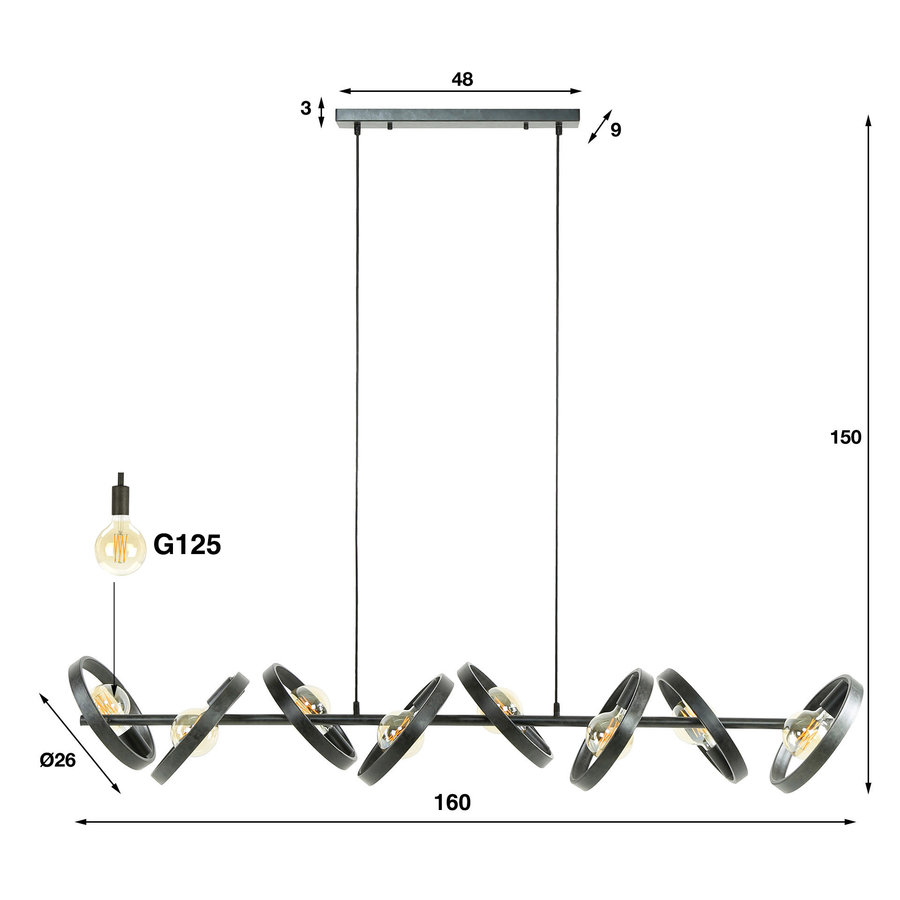 Hover Hanglamp 8L Hover Hanglamp 8L