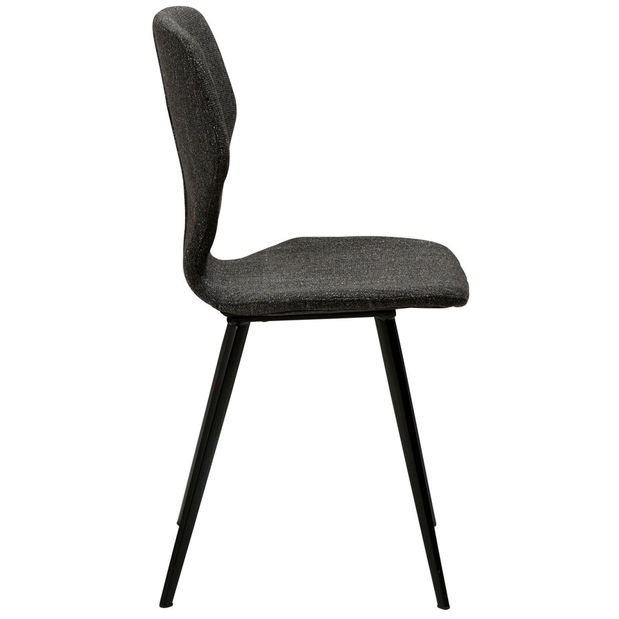 S.I.T Eetkamerstoel Zwart Bouclé S.I.T Eetkamerstoel Zwart Bouclé