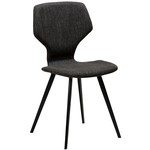 Dan Form S.I.T Eetkamerstoel Zwart Bouclé Dan Form S.I.T Eetkamerstoel Zwart Bouclé