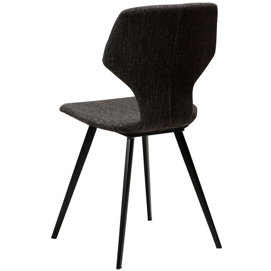 S.I.T Eetkamerstoel Zwart Bouclé S.I.T Eetkamerstoel Zwart Bouclé