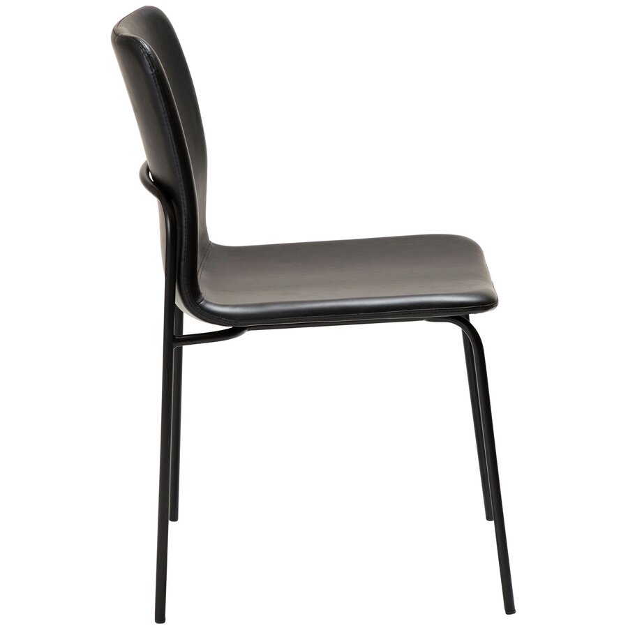 2x Woof Eetkamerstoel Vintage Zwart 2x Woof Eetkamerstoel Vintage Zwart