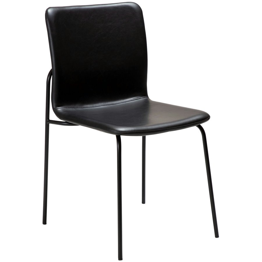 2x Woof Eetkamerstoel Vintage Zwart 2x Woof Eetkamerstoel Vintage Zwart