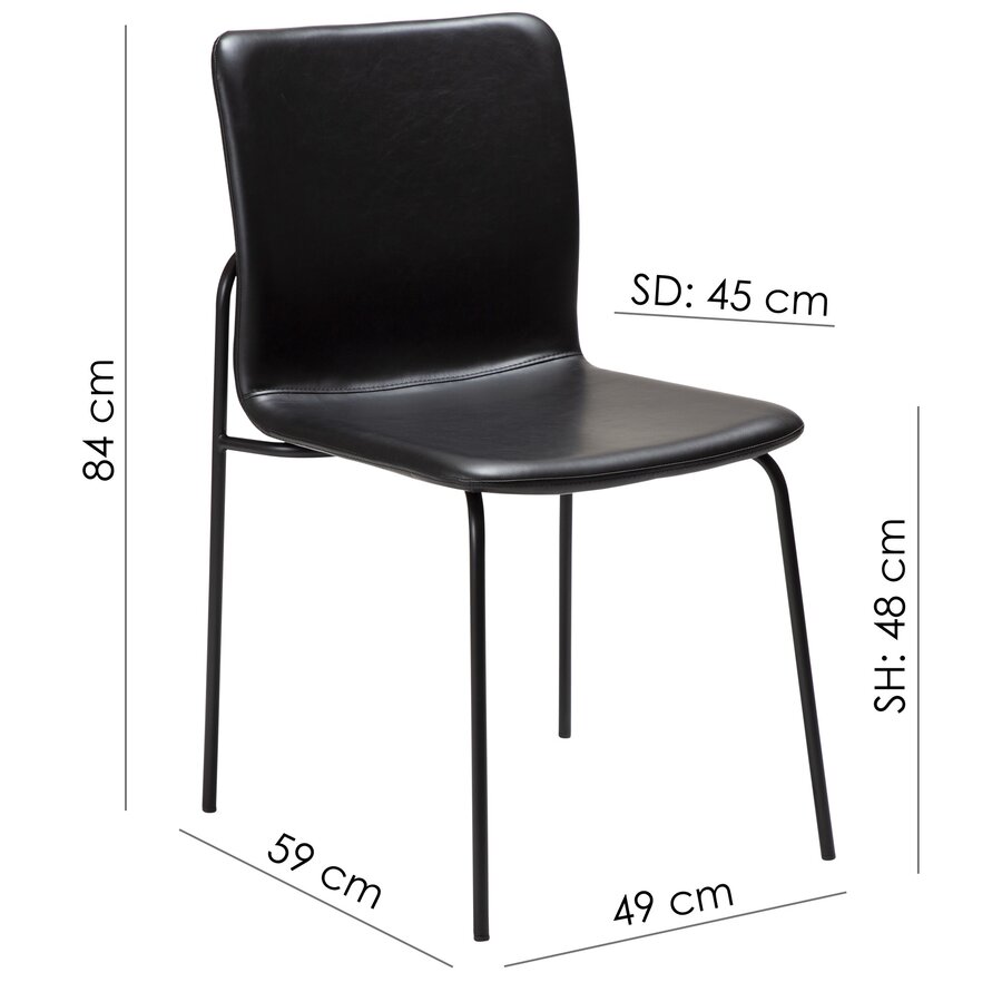 Woof Eetkamerstoel Vintage Lichtbruin Woof Eetkamerstoel Vintage Lichtbruin