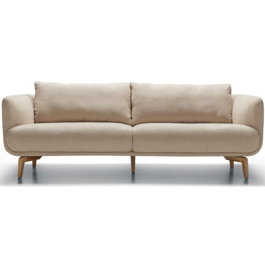 Moa 3-zits Bank Lichtbeige Moa 3-zits Bank Lichtbeige