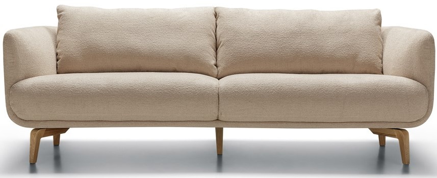 Sits Moa 3-zits Bank Lichtbeige