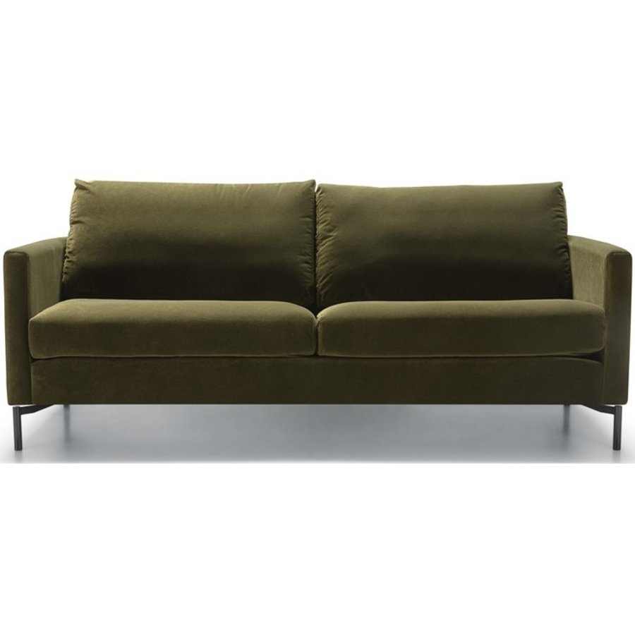 Impulse 2.5-Zits Bank Velvet Bos Groen Impulse 2.5-Zits Bank Velvet Bos Groen