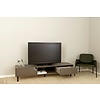 Corner TV-meubel 2-Deuren en Kubus Donker Taupe