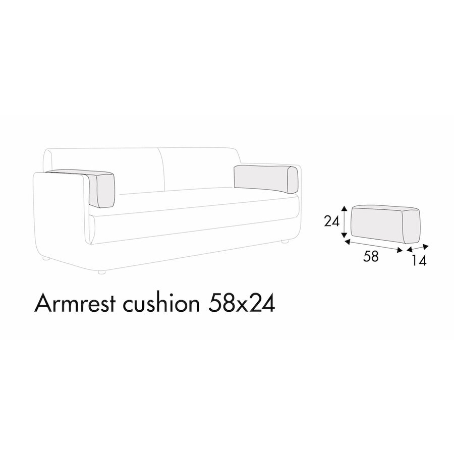 Stina Kussen 58 x 24 cm Stina Kussen 58 x 24 cm