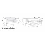 Henry Slaapbank 140 x 200 cm