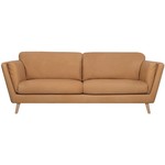 Sits Nova 3-zits Bank Leder Latte Sits Nova 3-zits Bank Leder Latte