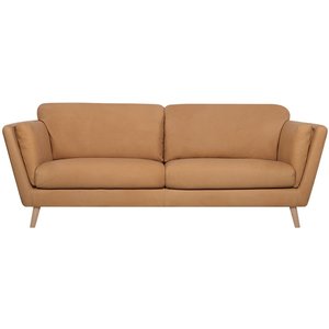 Sits Nova 3-zits Bank Leder Latte Sits Nova 3-zits Bank Leder Latte