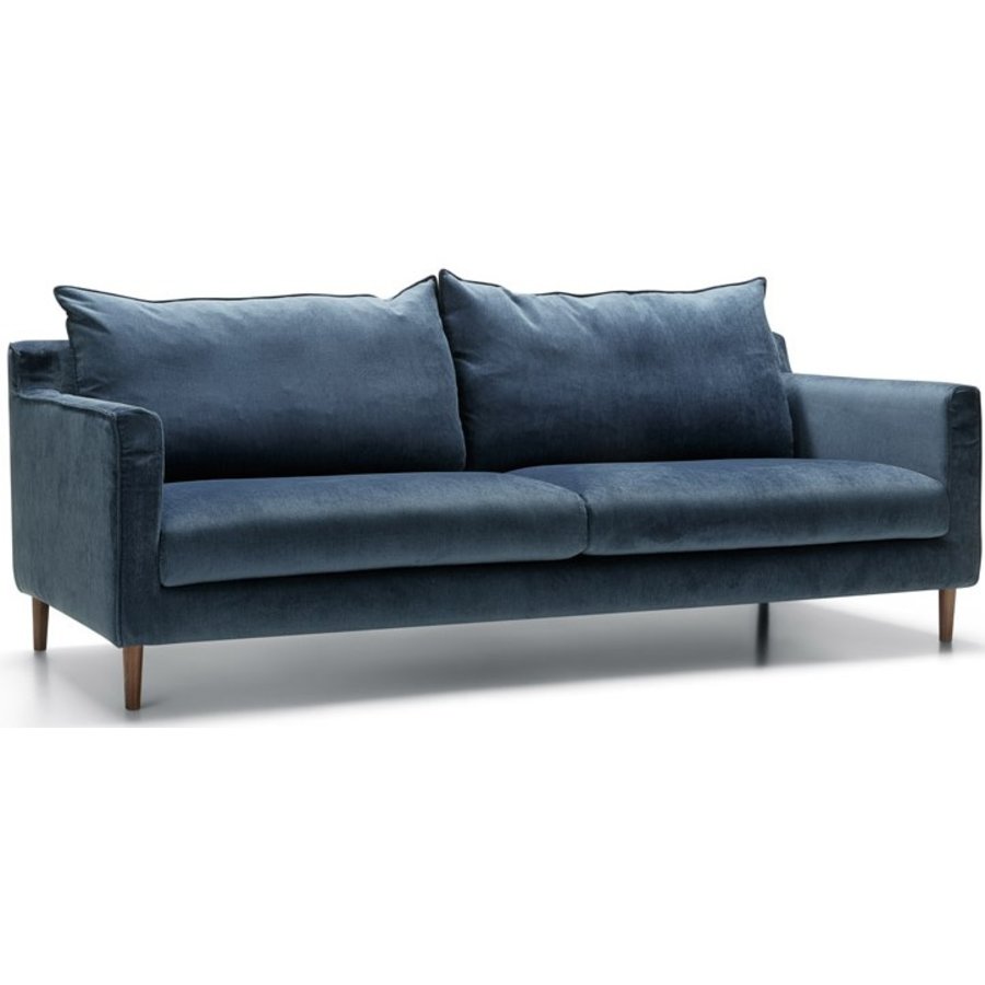 Sally 3-Zits Bank Blauw Sally 3-Zits Bank Blauw