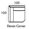 Devon Hoek 109 cm