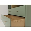 Color Living Opbergkast 3-Lades & 3-Kubussen Eucalyptus