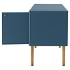 Color Living Bureautafel 1-Deur 1-Lade Diepzee Blauw