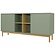 Color Living Dressoir 2-Deuren met Open Kubus Eucalyptus