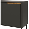 Switch Dressoir 4-Deuren Antraciet / Eiken